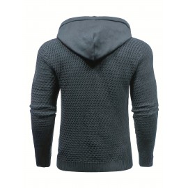 Cool Hoodies For Men, Men's Casual Graphic Design Pullover Hooded Sweatshirt With Kangaroo Pocket Streetwear For Winter Fall, As Gifts
